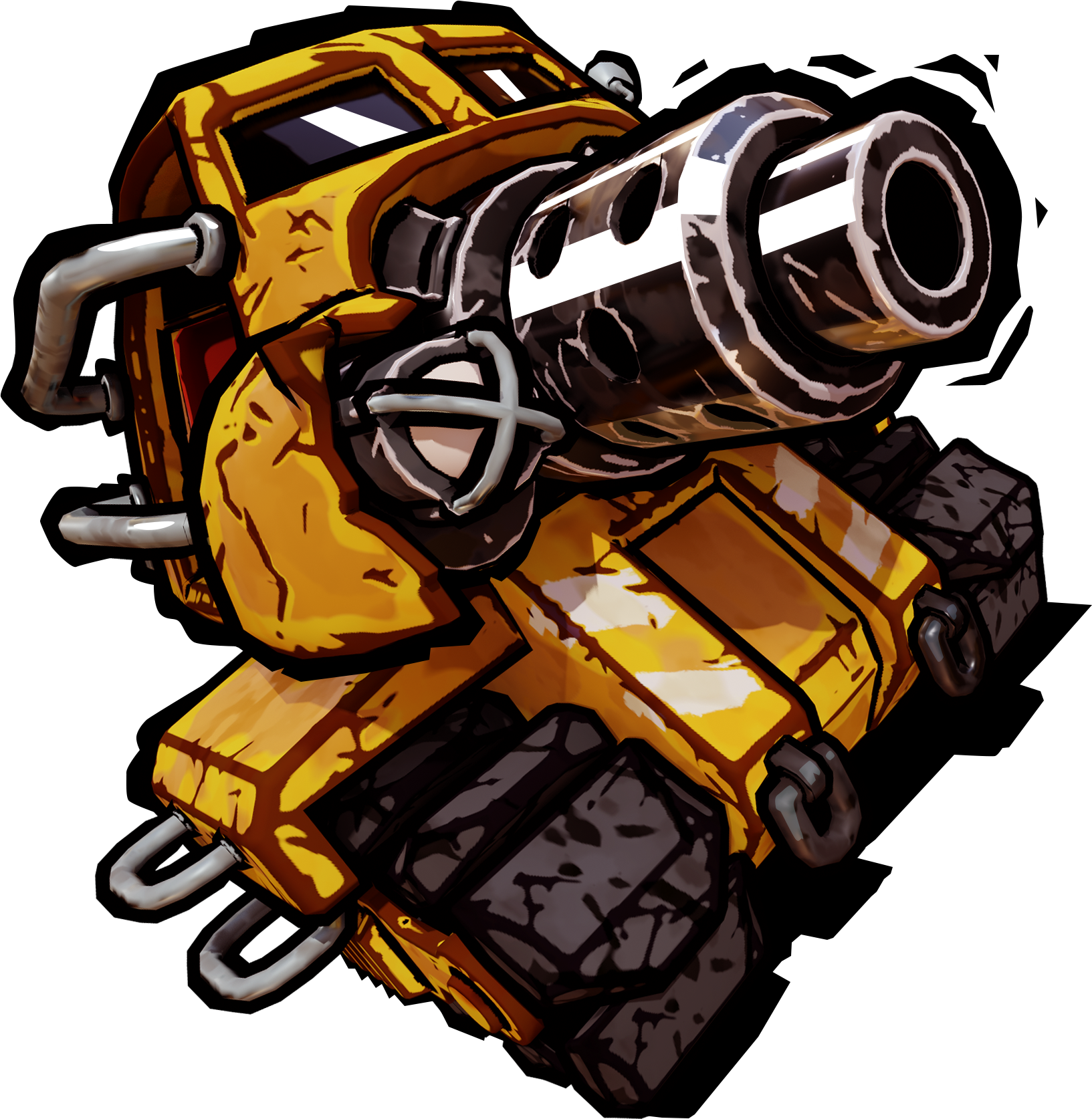 Existential Treads hero shot of the tank