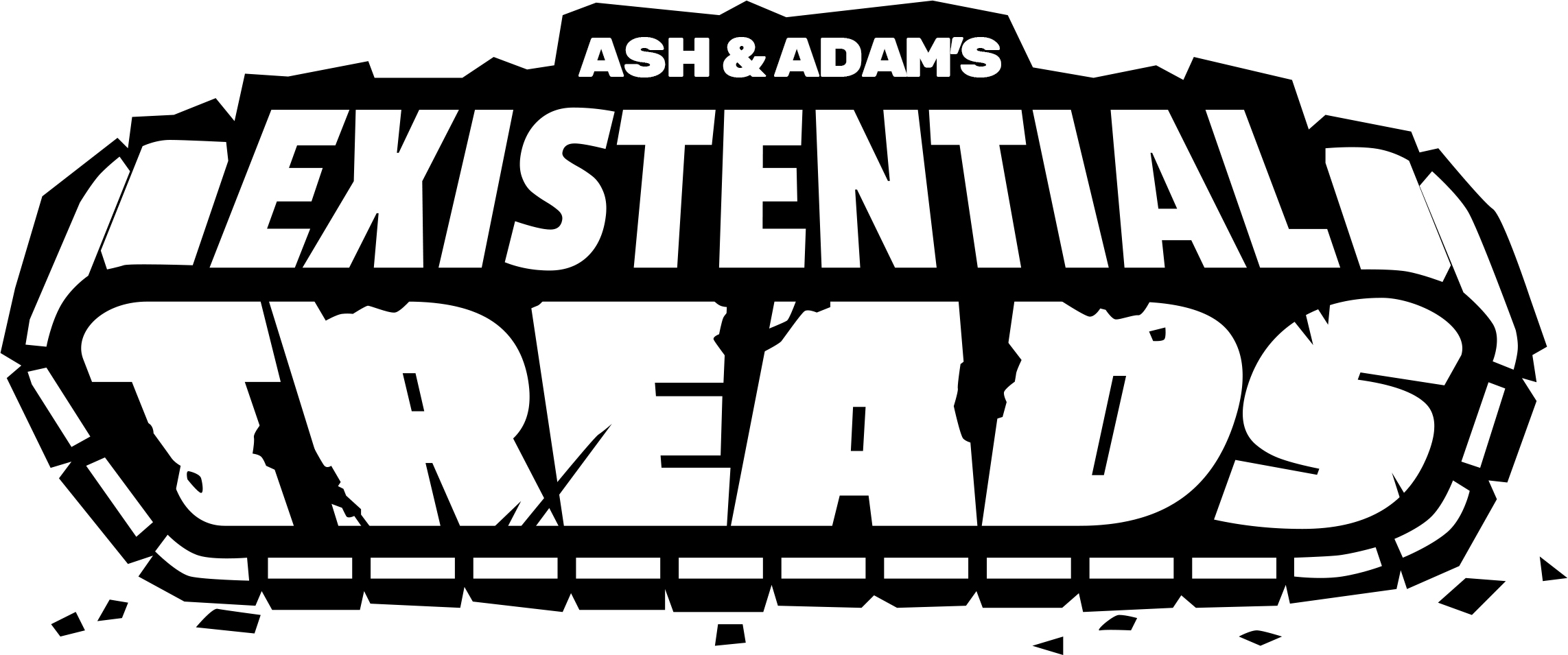 Existential Treads BW logo